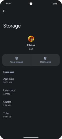 Press Clear cache. Press Clear cache.