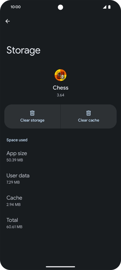 Press Clear cache. Press Clear cache.