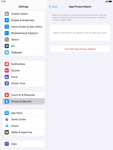 Press the Home key to return to the home screen. Press the Home key to return to the home screen.