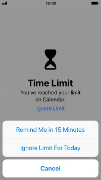 Press the required setting. Press the required setting.