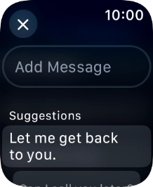 Press Add Message.