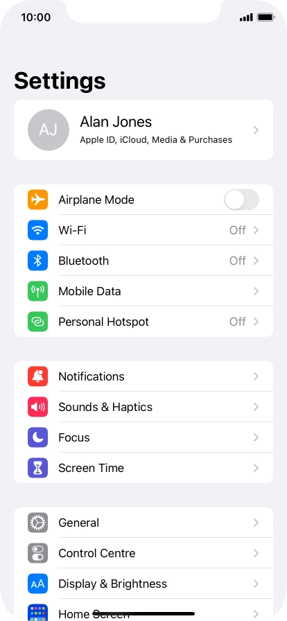 Press Notifications.