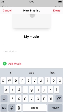 Press Add Music.