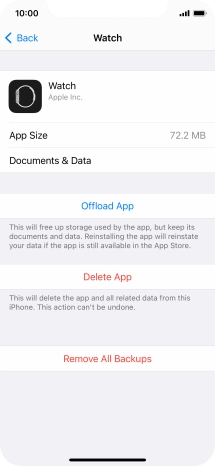 Press Offload App.
