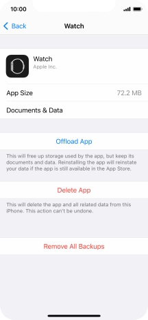Press Offload App.