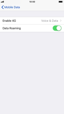 Press Enable 4G.