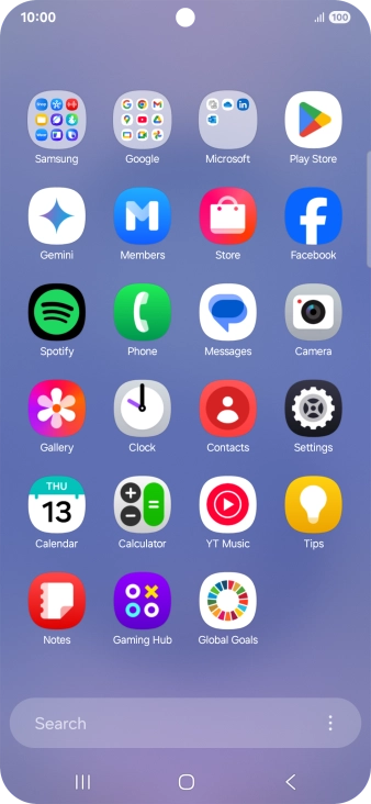Press Play Store.