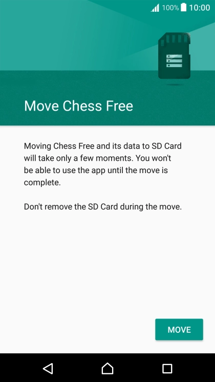 Press MOVE.