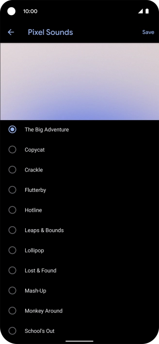 Press the required ring tones to hear them. Press the required ring tones to hear them.
