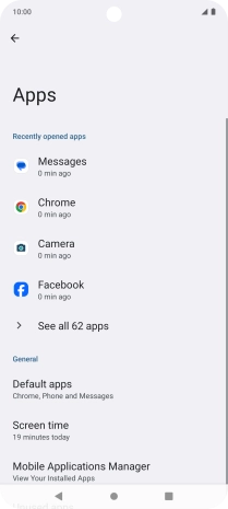 Press See all apps.