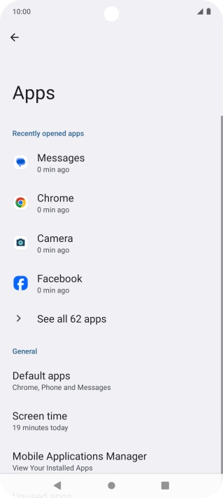 Press See all apps.