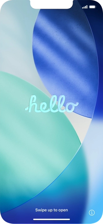 Slide your finger upwards starting from the bottom of the screen. Slide your finger upwards starting from the bottom of the screen.