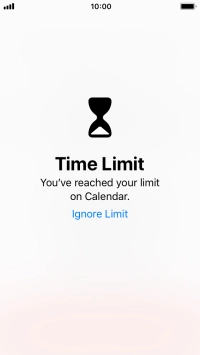 Press Ignore Limit. Press Ignore Limit.