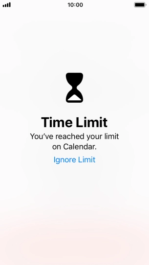 Press Ignore Limit. Press Ignore Limit.