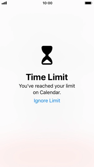 Press Ignore Limit. Press Ignore Limit.