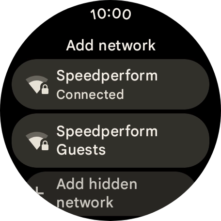 Press the crown to return to the home screen.