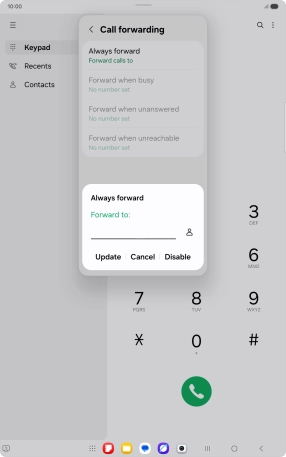 Press Disable. Press Disable.
