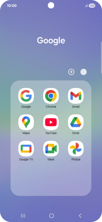 Open YouTube and go to the required video.