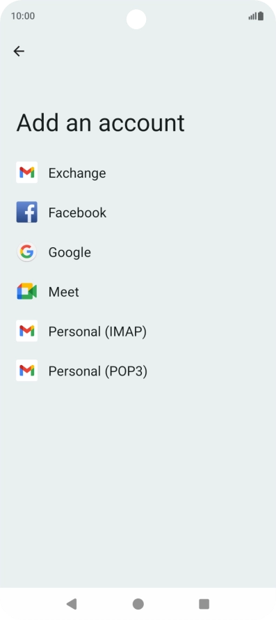 Press Google. Press Google.