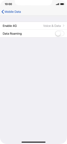 Press Enable 4G.