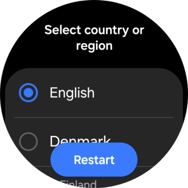 Press Restart. Press Restart.