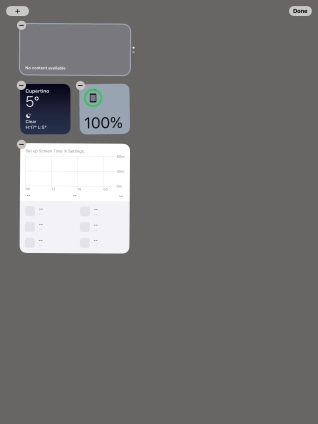 Press the add icon.