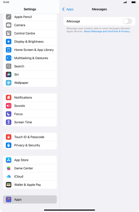 Press the indicator next to Press the indicator next to