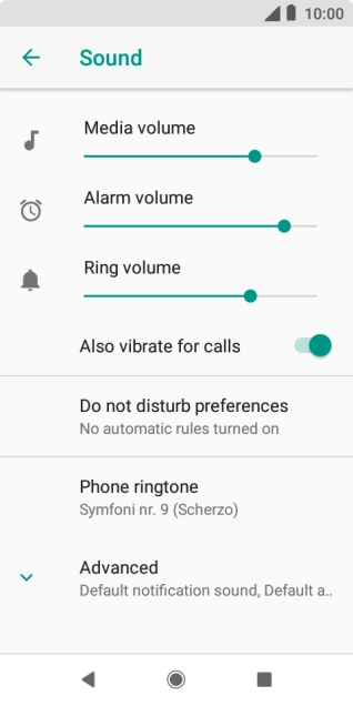 Press the Home key to return to the home screen. Press the Home key to return to the home screen.