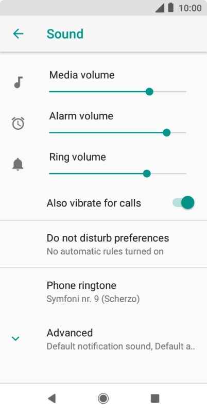 Press the Home key to return to the home screen. Press the Home key to return to the home screen.