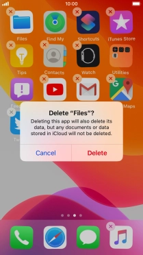 Press Delete.
