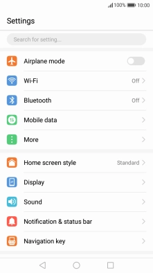 Press Notification & status bar. Press Notification & status bar.