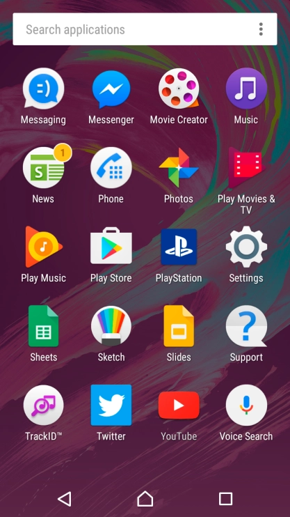Press Play Store.