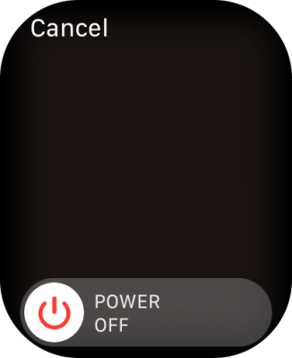 Press and drag the power off icon right. Press and drag the power off icon right.