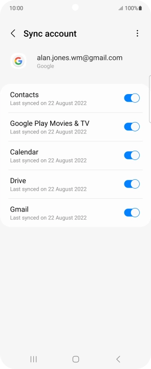 Press the Home key to return to the home screen. Press the Home key to return to the home screen.