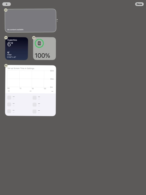 Press the add icon.