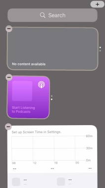Press the Home key.