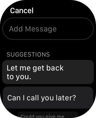 Press Add Message.