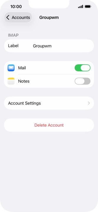 Press Account Settings. Press Account Settings.