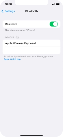 Press the required Bluetooth device and follow the instructions on the screen to pair the device with your phone. Press the required Bluetooth device and follow the instructions on the screen to pair the device with your phone.