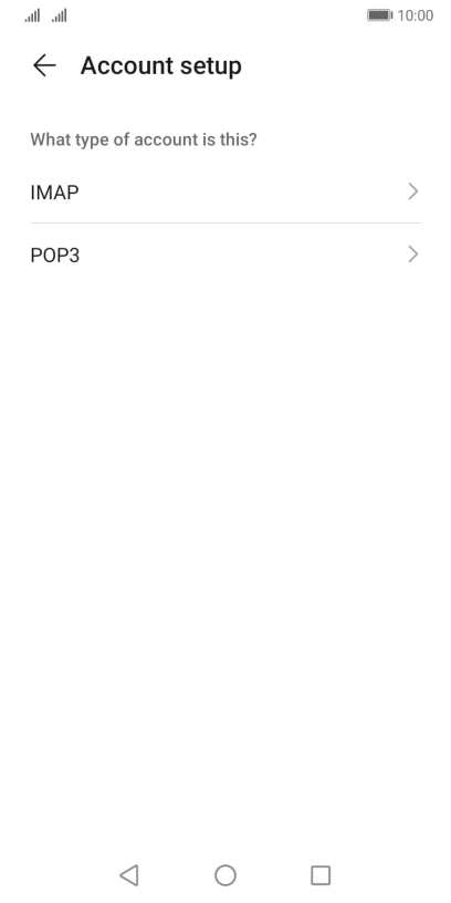 Press POP3.