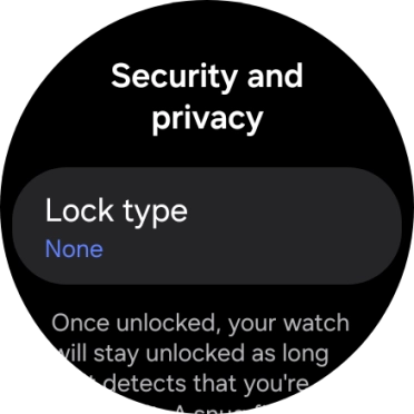 Press Lock type. Press Lock type.