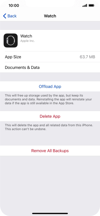 Press Offload App. Press Offload App.
