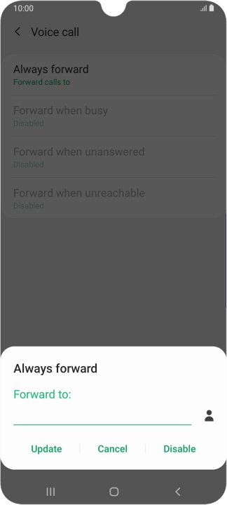 Press Disable. Press Disable.