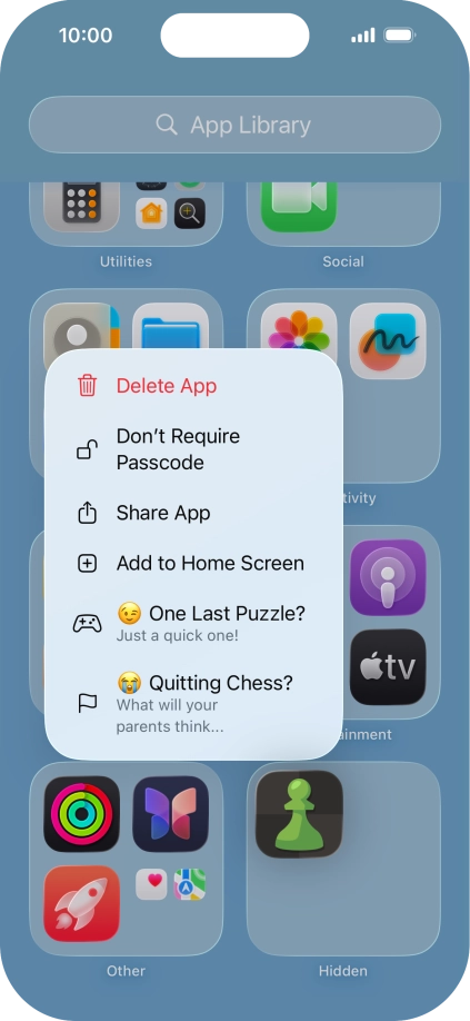 Press Don't Require Passcode. Press Don't Require Passcode.