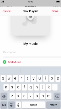 Press Add Music.