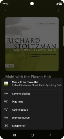 Press the add icon. Press the add icon.