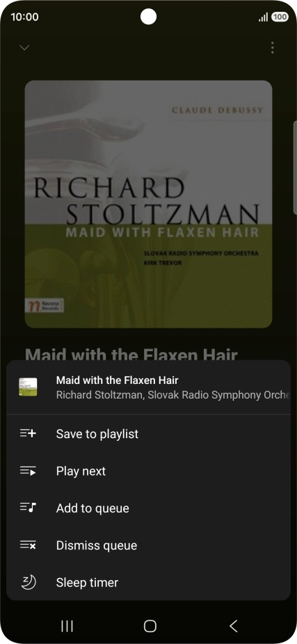 Press the add icon. Press the add icon.