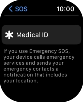 Press Medical ID.