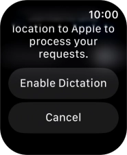 Press Enable Dictation. Press Enable Dictation.