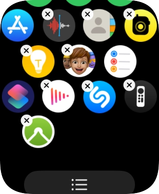 Press the delete icon next to the required app. Press the delete icon next to the required app.